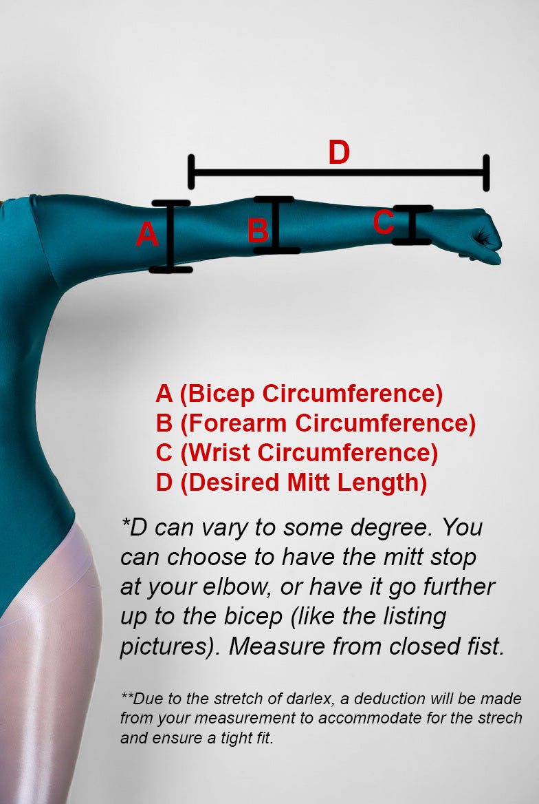 Self Bondage Darlex Mitts (Opera Length, Set of 2)