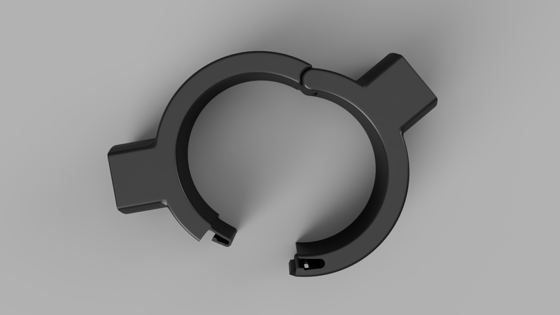 Locking Pipe Collar (180° Connector)