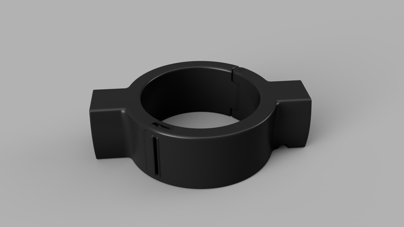 Locking Pipe Collar (180° Connector)
