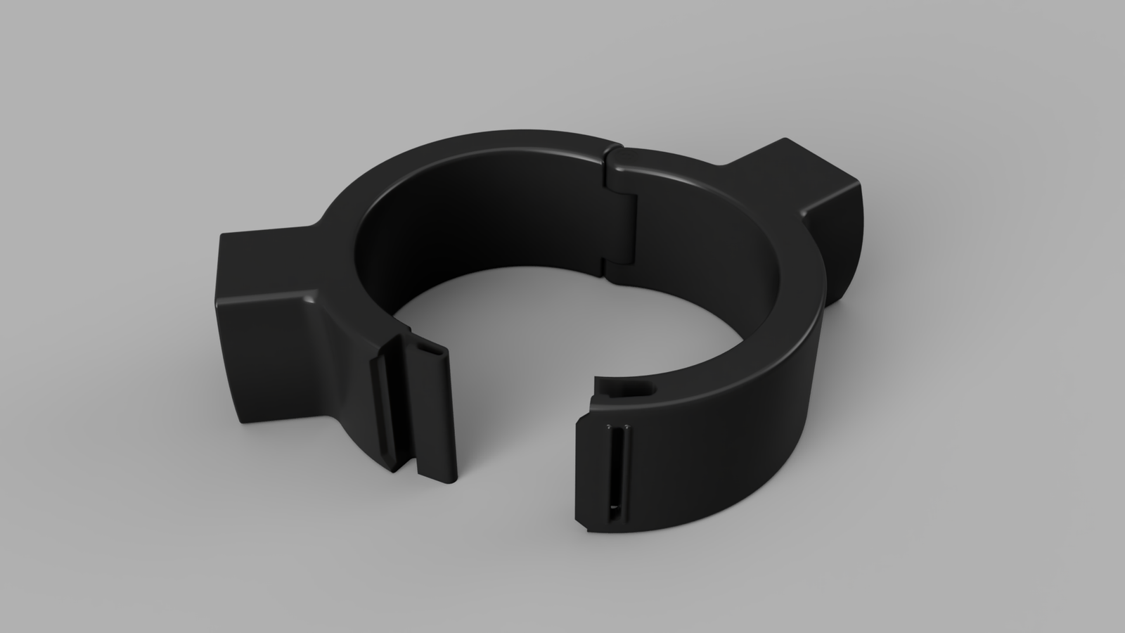 Locking Pipe Collar (180° Connector)