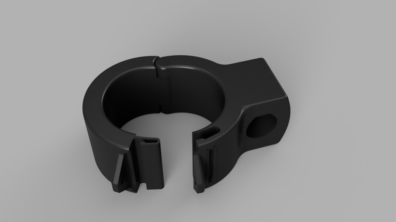 Locking Pipe Cuffs (Tangent 90° Hole, Set of 2)