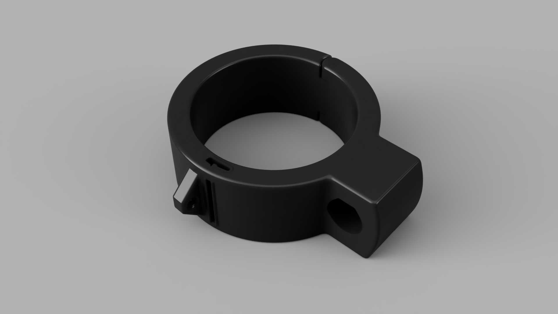 Locking Pipe Collar (Tangent 90° Hole)