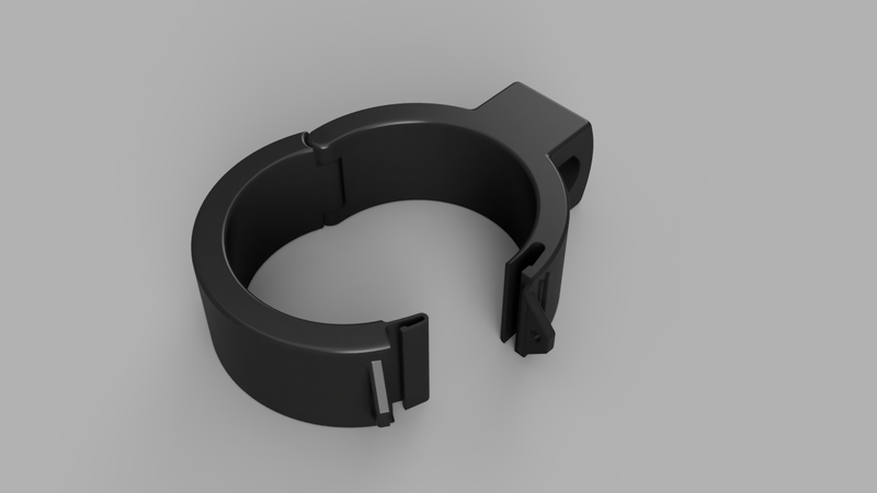 Locking Pipe Collar (Tangent 90° Hole)