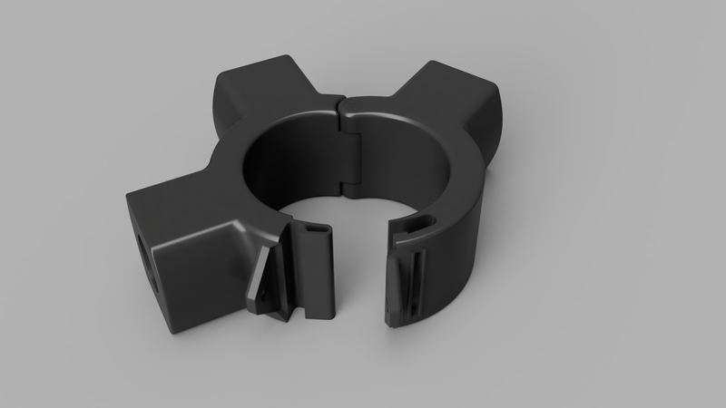 Locking Pipe Cuffs (T-Connector)