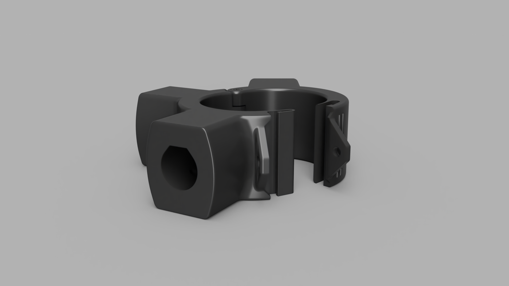Locking Pipe Cuffs (T-Connector, Set of 2)