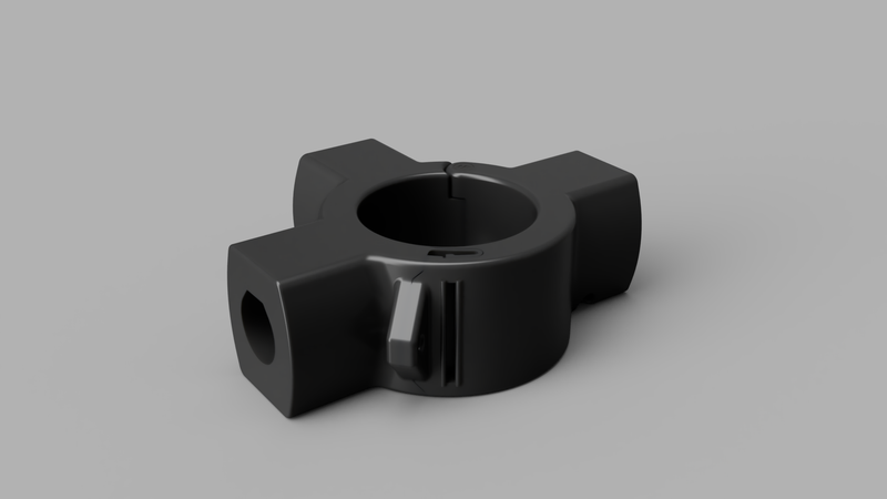 Locking Pipe Cuffs (T-Connector)