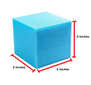 Foam Cube for Mouth Stuffing (5" x 5" Extra High Density)