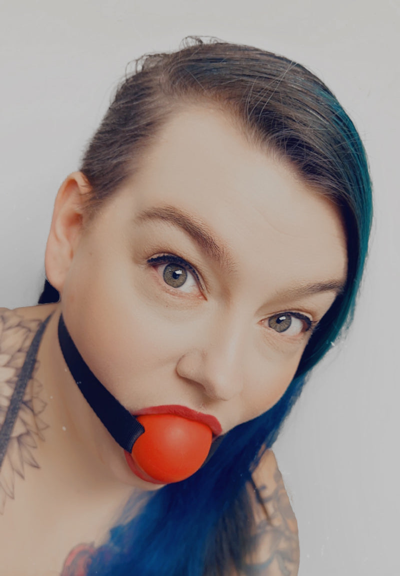 Tongue Trapper Gag with Darlex Strap (Soft and Comfortable)