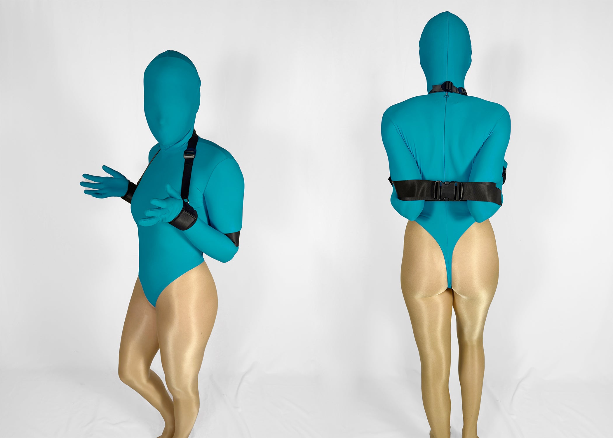 Self Bondage Chicken Wing Harness