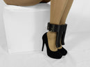 Self Bondage Locking Heel Splint Cuffs (Ankles Together)