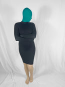 Self Bondage Neoprene Straitjacket Dress