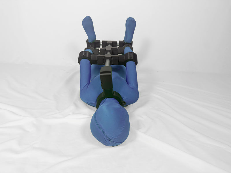 Self Bondage Rigid Hogtie (Advanced)
