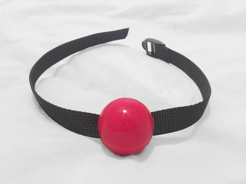 Ball Gag (Silicone Ball; Polypro Strap)