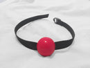 Ball Gag (Silicone Ball; Nylon Strap)