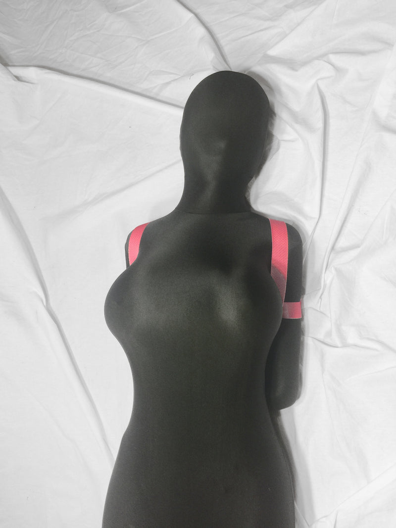 Box-Tie Bondage Harness (Colored Poly Webbing)