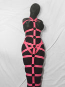 Full Body Bondage Harness (Colored Poly Webbing)