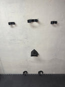 Locking Self Bondage Wall Mounted Cuffs and Saddle