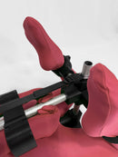 Self Bondage Rigid Hogtie with Penetration Platform