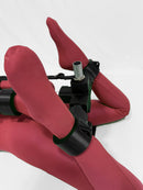 Self Bondage Rigid Hogtie with Penetration Platform