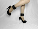 Locking Self Bondage Ankle Cuffs