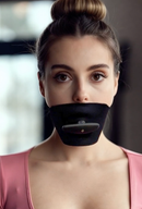 Neoprene Panel Gag with Inflatable Ball (Removable Pump!)