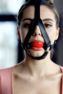 Darlex Trainer Gag (Tongue Trapper Penis Style)