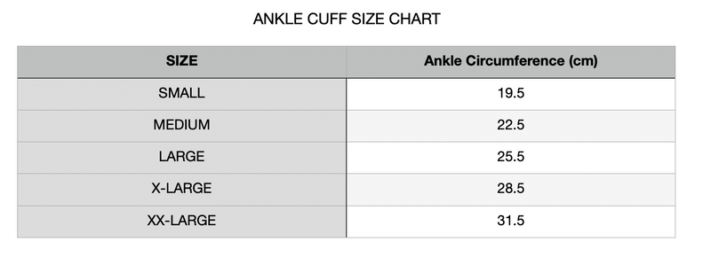 Locking Self Bondage Ankle Cuffs (Feet Together)