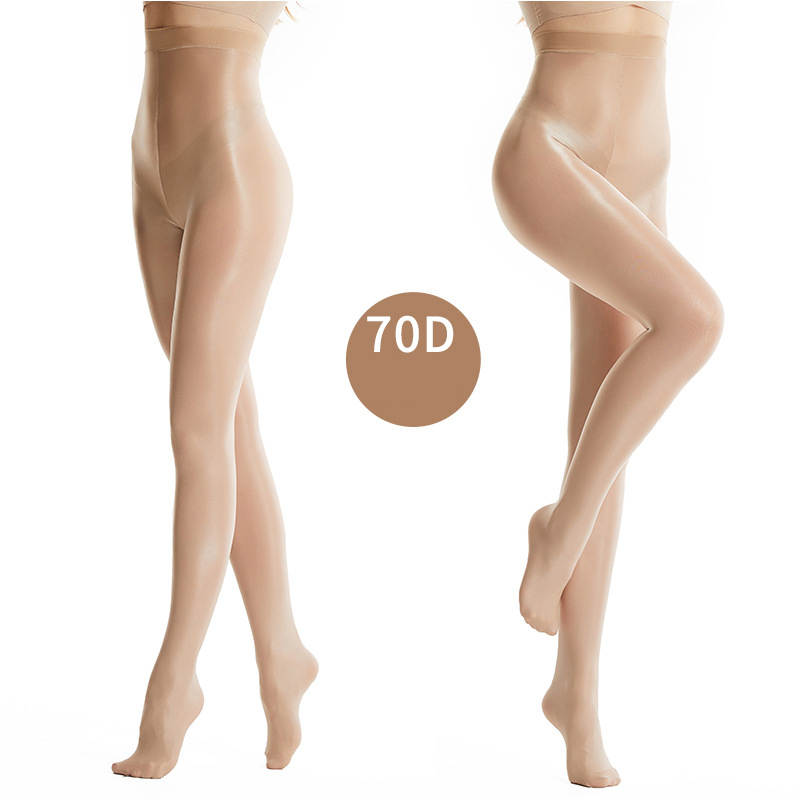 Shiny Pantyhose (Light Suntan; 70 Denier)