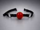 Double Ring Ball Gag (Nylon Strap)