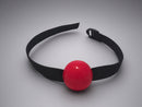Ball Gag (Silicone Ball; Nylon Strap)