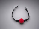 Ball Gag (Silicone Ball; Nylon Strap)