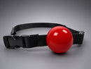 Ball Gag (Front Tightening; Silicone Ball; Nylon Strap)