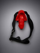 Tongue Trapper Penis Style Gag with Darlex Strap (Soft and Comfortable)