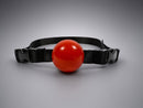 Ball Gag (Front Tightening; Silicone Ball; Nylon Strap)