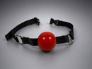 Double Ring Ball Gag (Nylon Strap)