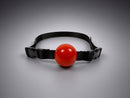 Ball Gag (Front Tightening; Silicone Ball; Nylon Strap)
