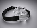 Tongue Trapper Gag with Nylon Strap (Transparent!!)