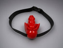 Tongue Trapper Penis Style Gag with Nylon Strap
