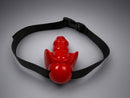 Tongue Trapper Penis Style Gag with Nylon Strap