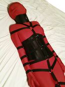 Full Body Bondage Harness (Poly Webbing, Hands at Sides - Triglides) - Bondage Webbing