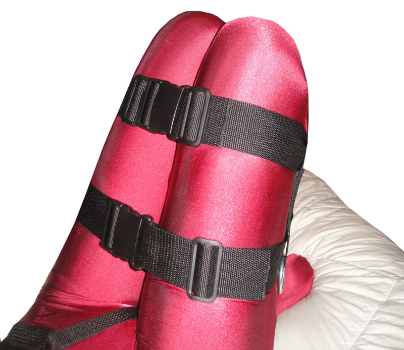 Thigh to Ankle Bondage Harness (Poly Webbing) - Bondage Webbing