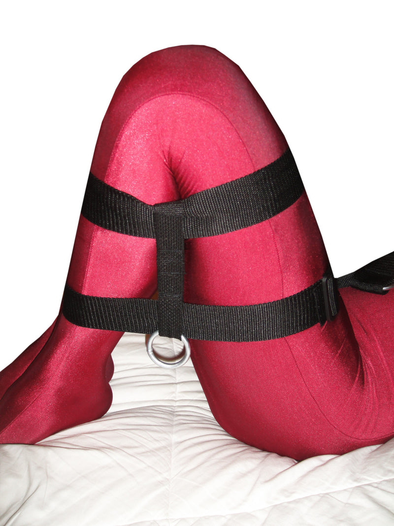 Thigh to Ankle Bondage Harness (Poly Webbing) - Bondage Webbing
