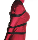 Five-Point Poly Webbing Bondage Harness (Poly Webbing, 3 Horizontals) - Bondage Webbing