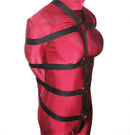 Five-Point Poly Webbing Bondage Harness (Poly Webbing, 4 Horizontals) - Bondage Webbing