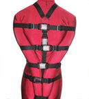 Five-Point Poly Webbing Bondage Harness (Poly Webbing, 4 Horizontals) - Bondage Webbing