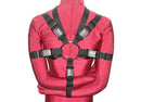 Box-Tie Bondage Harness (X-Style, Poly Webbing) - Bondage Webbing