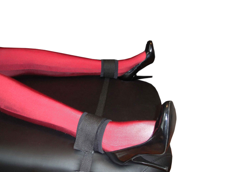 Table/Bed Bondage Straps (Velcro, Neoprene Padding, Poly Webbing) - Bondage Webbing