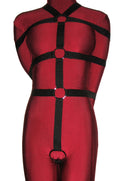 Men's Five-Point Poly Webbing Bondage Harness (Crotch Ring) - Bondage Webbing