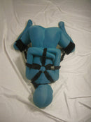 Sex Harness Bondage (Poly Webbing, Neoprene Cuffs) - Bondage Webbing