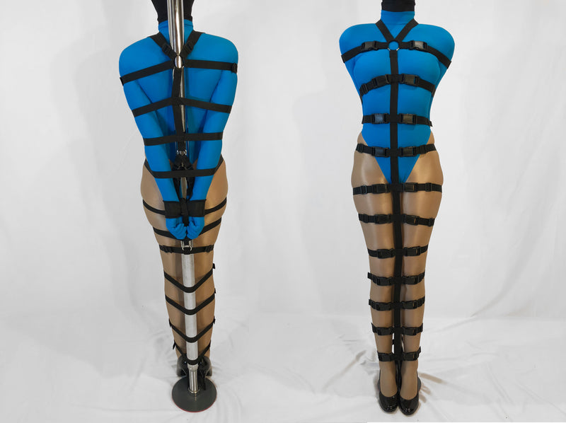Self Bondage Pole Tie System - Bondage Webbing